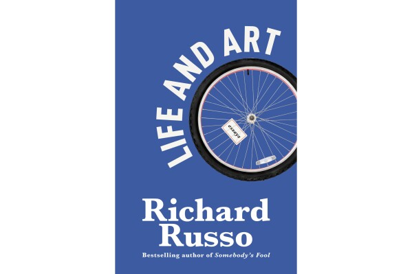 This cover image released by Knopf shows "Life and Art" by Richard Russo. (Knopf via AP)