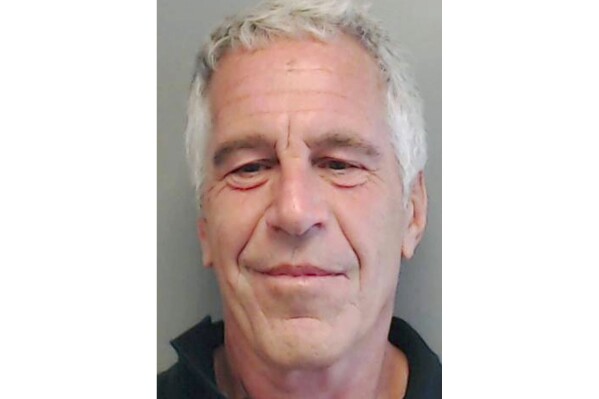 This July 25, 2013, file image provided by the Florida Department of Law Enforcement shows financier Jeffrey Epstein. (Florida Department of Law Enforcement via AP, File)
