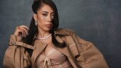 Kali Uchis poses for a portrait on Tuesday, April 22, 2025, in Los Angeles. (AP Photo/Chris Pizzello)