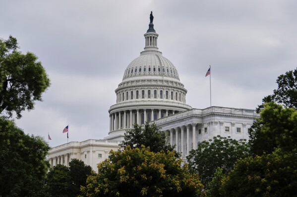 El Capitolio de Estados Unidos, el miércoles 16 de julio de 2025, en Washington. (AP Foto/Julia Demaree Nikhinson)